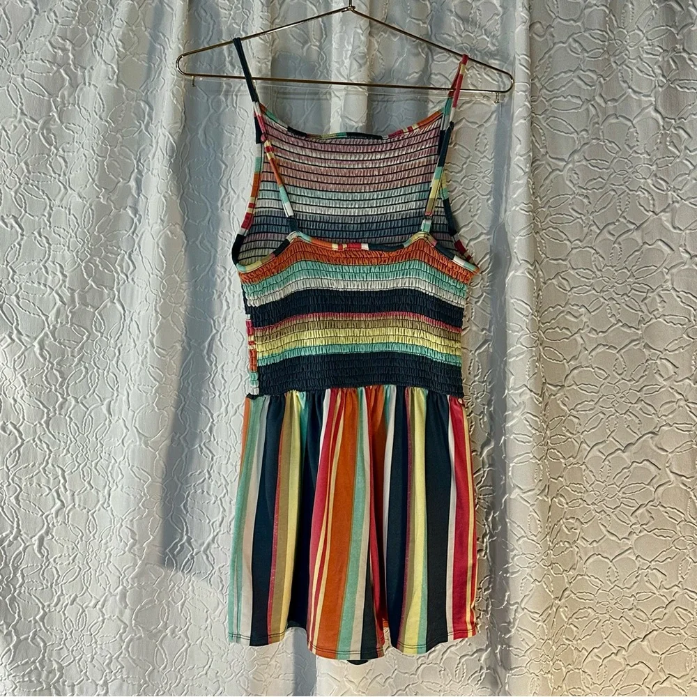 Derek Heart Romper Striped Multi-Color Juniors
Romper Medium Smocked Top - Picture 3 of 7